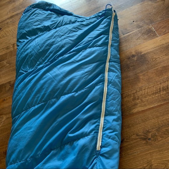 Vintage Pioneer Brand Blue Sleeping Bag Trail Pak - Picture 8 of 13